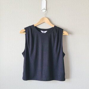 JoyLab Black Sleeveless Muscle Tank Top S NWT, Workout Gym Activewear Athleisure